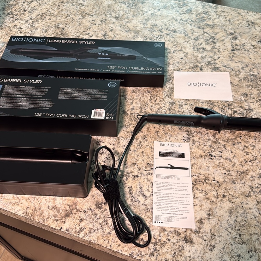 Bio ionic 1.25” pro curling iron - Picture 14 of 14